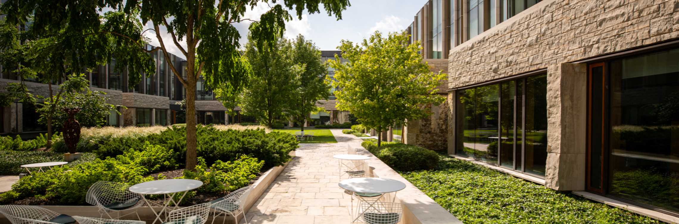 Courtyard Path at Ivey Business School